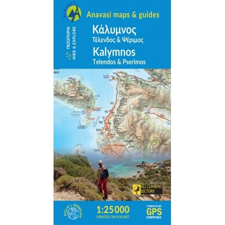 Kalymnos Hiking Map