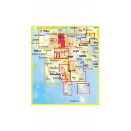 Χάρτες Πεζοπορικός Χάρτης Χελμός - Βουραϊκός 2