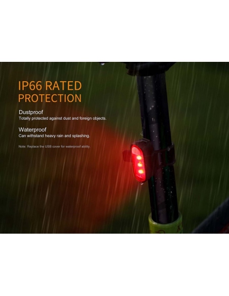 Φακοί Ποδηλάτου Fenix BC05R Rechargeable Bike Tail Light