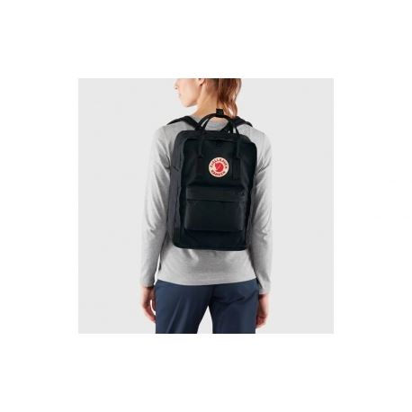 Fjallraven Kanken Laptop 15 Black Petridis Stores