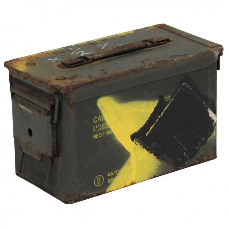 US Ammo box metal