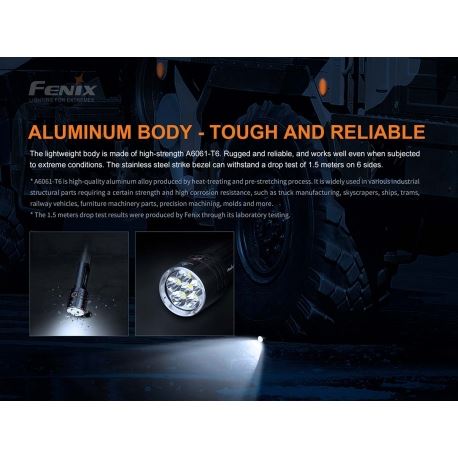 Flashlights Fenix LR35R Flashlight 10000 Lumens