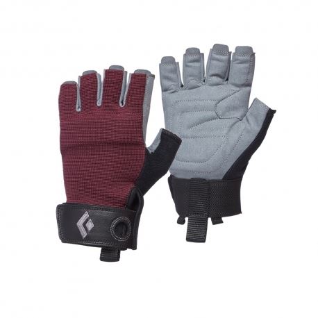 Black Diamond Women's Crag Half-Finger Gloves Bordeaux