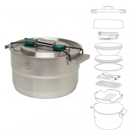 Cook Sets - Food Jars Stanley Full Kitchen Base Camp Cook Set