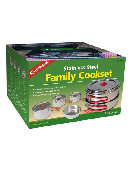 Σκεύη μαγειρέματος - Φαγητοδοχεία Coghlan's Stainless Steel Cook Set