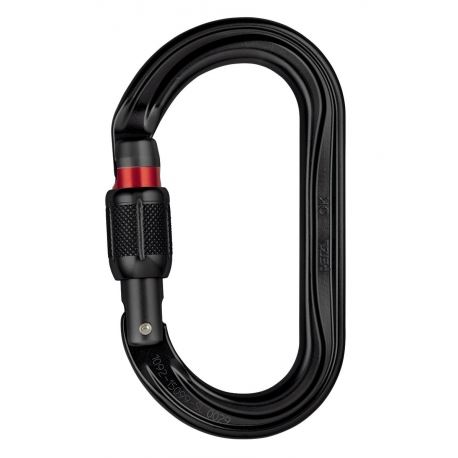Carabiners Petzl Ok Screw Lock Carabiner Black