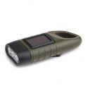 Flashlights Crank Flashlight with Solar Panel