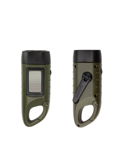 Φακοί Χειρός Φακός με Δυναμό και Ηλιακό Πάνελ