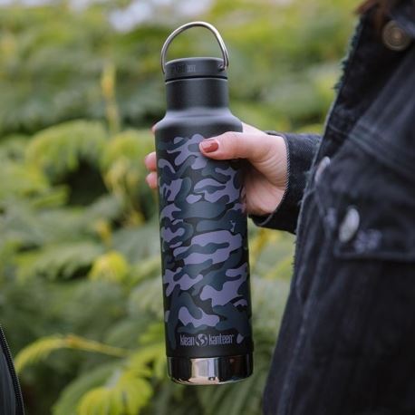 Hydration - Thermos - Bottles Klean Kanteen Insulated Classic 592ml Black Camo