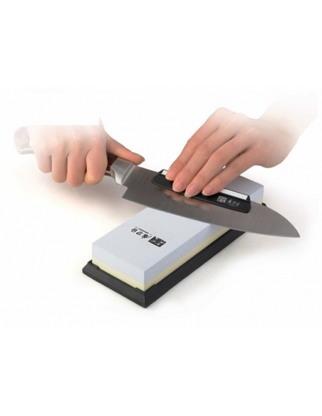 Knife Sharpeners - WetStones - Accessories Taidea Double Sided Sharpening Stone 1000/3000