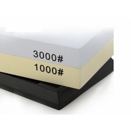 Knife Sharpeners - WetStones - Accessories Taidea Double Sided Sharpening Stone 1000/3000