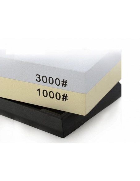 Knife Sharpeners - WetStones - Accessories Taidea Double Sided Sharpening Stone 1000/3000