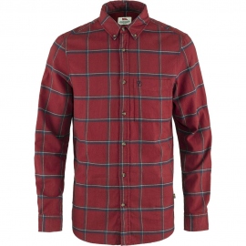 Shirts Fjallraven Men's Ovik Comfort Flannel Shirt Red