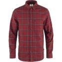 Shirts Fjallraven Men's Ovik Comfort Flannel Shirt Red
