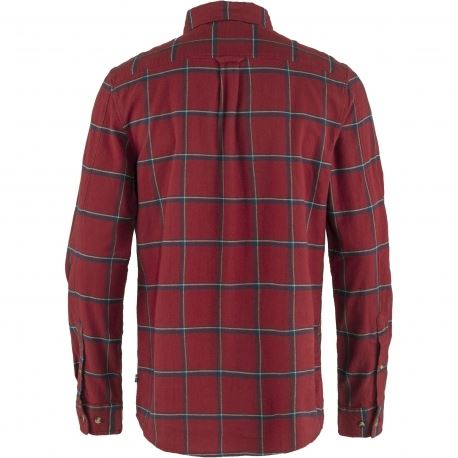 Shirts Fjallraven Men's Ovik Comfort Flannel Shirt Red