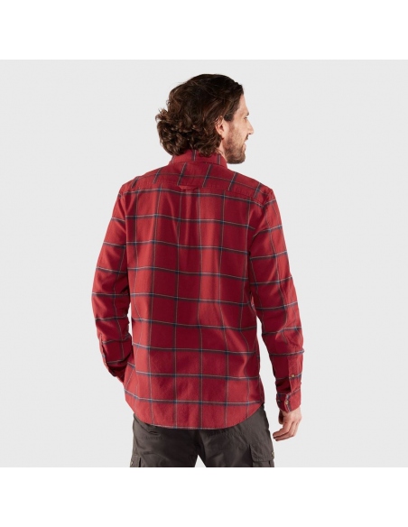 Shirts Fjallraven Men's Ovik Comfort Flannel Shirt Red
