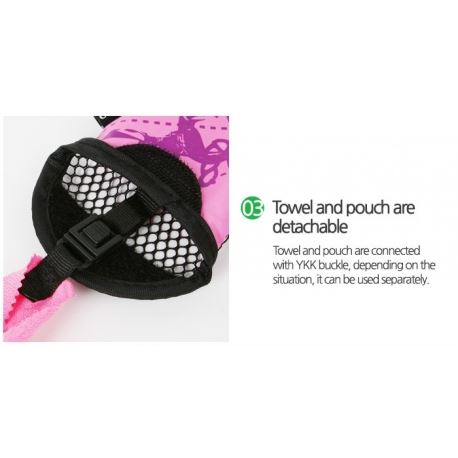 Traveling Towels N-Rit Campack Towel 40x40cm