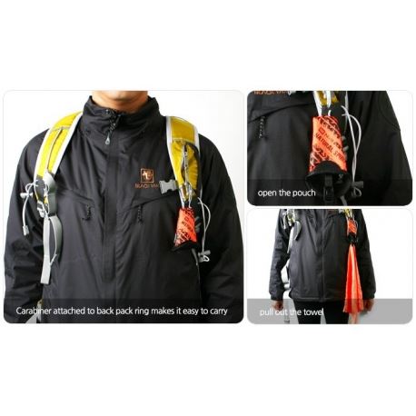 Traveling Towels N-Rit Campack Towel 40x40cm