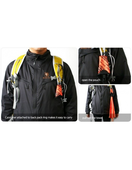 Πετσέτες Ταξιδίου Πετσέτα N-Rit Campack Towel 40x40cm