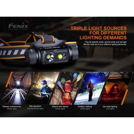 Headlamps Fenix HM70R Headlamp 1600 Lumens