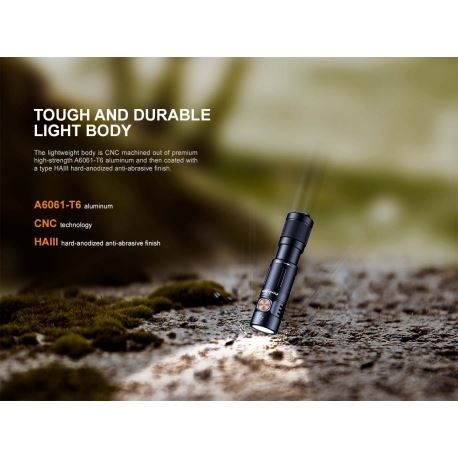 Flashlights Fenix E05R LED Flashlight 400 Lumens