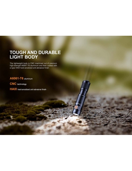 Flashlights Fenix E05R LED Flashlight 400 Lumens