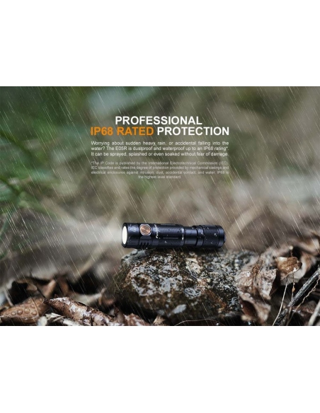 Flashlights Fenix E05R LED Flashlight 400 Lumens