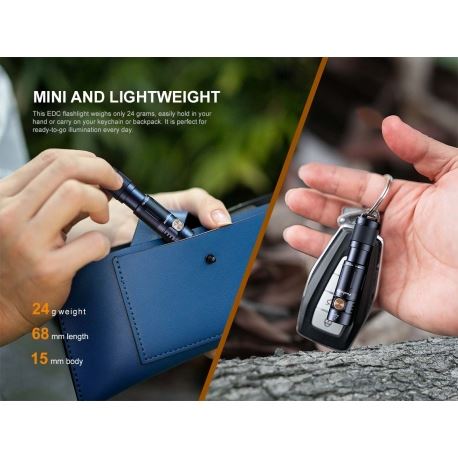 Flashlights Fenix E05R LED Flashlight 400 Lumens