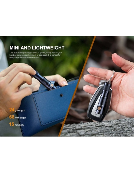 Flashlights Fenix E05R LED Flashlight 400 Lumens