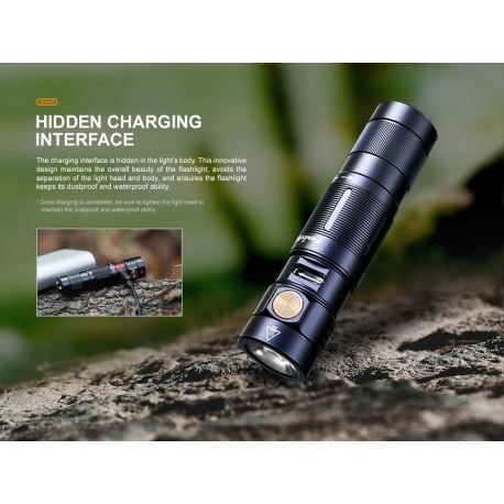 Flashlights Fenix E09R Rechargeable EDC 600 Lumens