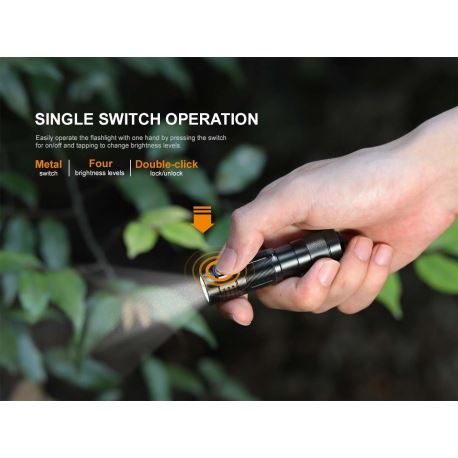 Flashlights Fenix E09R Rechargeable EDC 600 Lumens