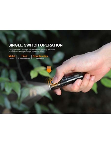 Flashlights Fenix E09R Rechargeable EDC 600 Lumens