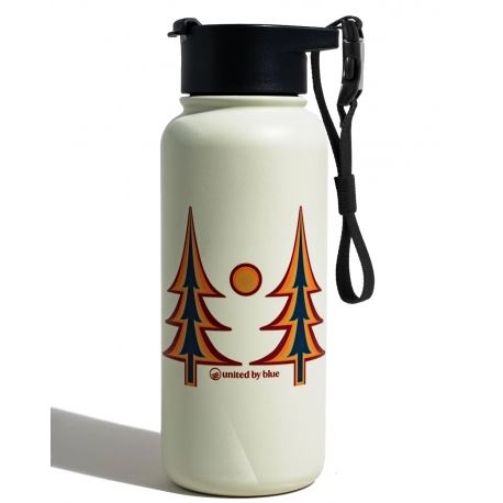 Trippy Trees Insulated Steel Bottle 1L