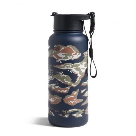 Lakeside Camo Insulated Steel Bottle 1L