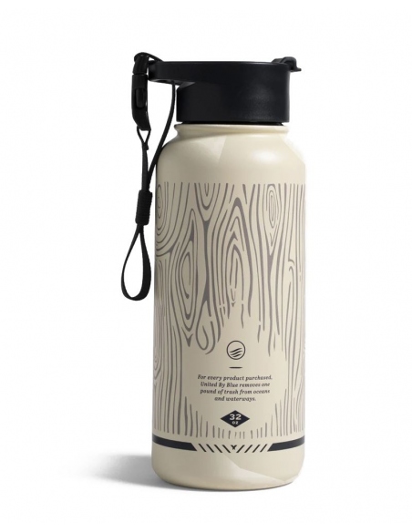 Υδροδοχεία - Θερμός - Παγούρια Woodgrain Insulated Steel Bottle 1L