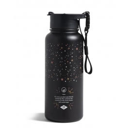 Υδροδοχεία - Θερμός - Παγούρια Celestial Black Insulated Steel Bottle 1L 2