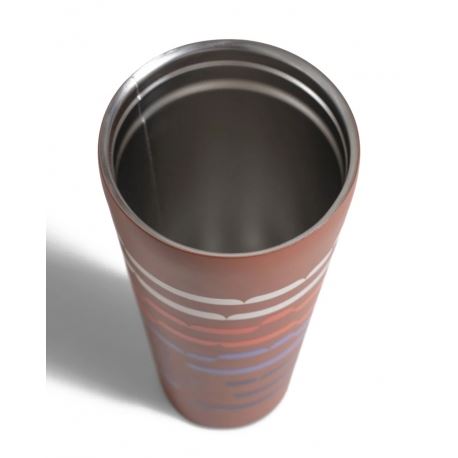 Υδροδοχεία - Θερμός - Παγούρια Wave Stripe Insulated Steel Straw Tumbler 700ml Υδροδοχεία - Θερμός - Παγούρια Wave Stripe Insulated Steel Straw Tumbler 700ml