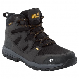 Boots Jack Wolfskin Kids MTN Attack 3 Texapore Mid Black 2