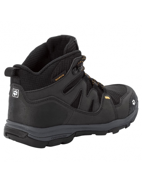 Boots Jack Wolfskin Kids MTN Attack 3 Texapore Mid Black