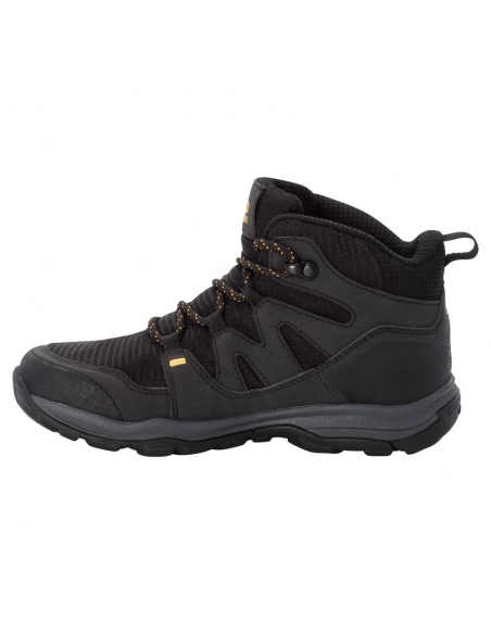 Boots Jack Wolfskin Kids MTN Attack 3 Texapore Mid Black