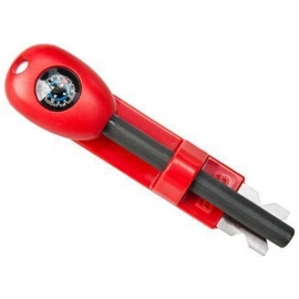 Fire Starters - Accessories Fireball Flint & Striker with Compass 2