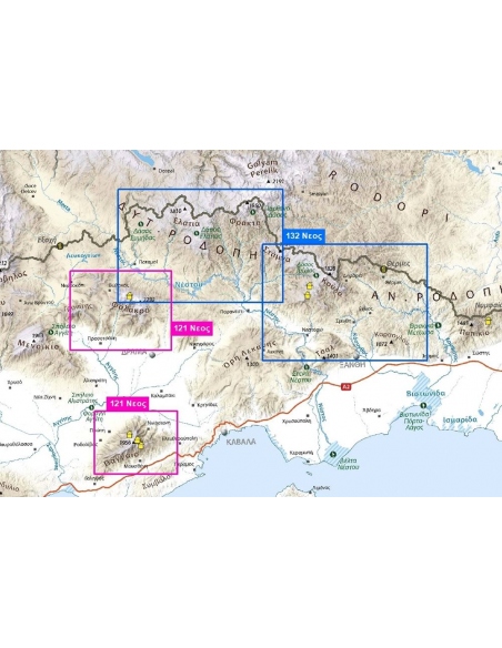 Χάρτες Geopsis Ροδόπη