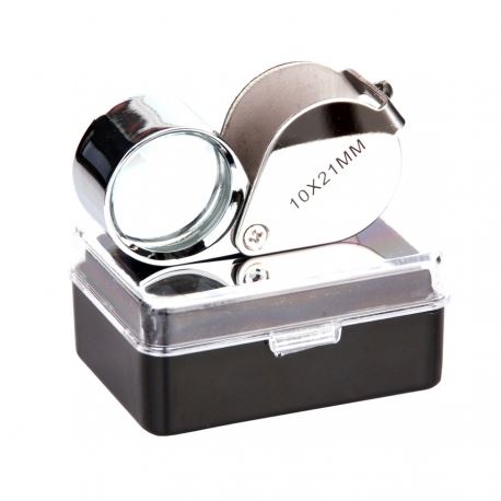 Triplet Magnifying Glass 10 x 21
