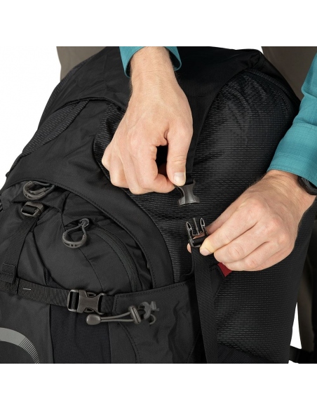 Σακίδια Ορειβατικά Osprey Aether Plus 70 Eclipse Grey