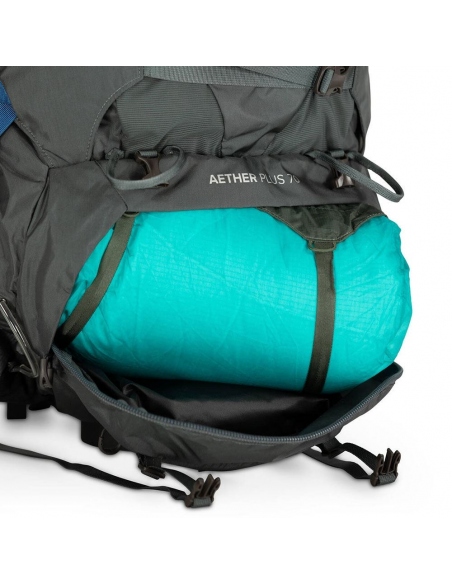 Σακίδια Ορειβατικά Osprey Aether Plus 70 Eclipse Grey