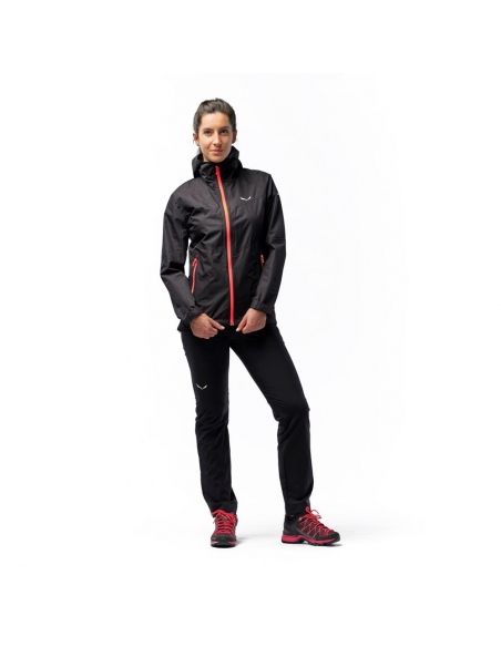 Τζάκετς Salewa Women's Puez Aqua 3 Powertex Hardshell Jacket Black
