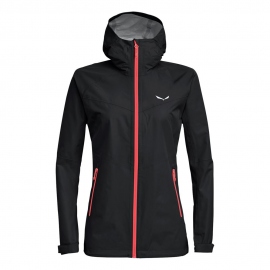 Jackets Salewa Women's Puez Aqua 3 Powertex Hardshell Jacket Black