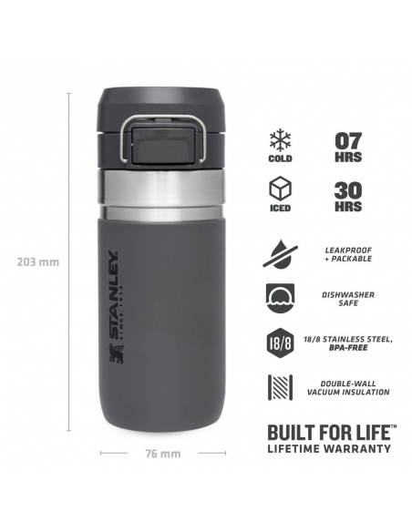 Hydration - Thermos - Bottles Stanley Quick Flip Water Bottle 0.47L