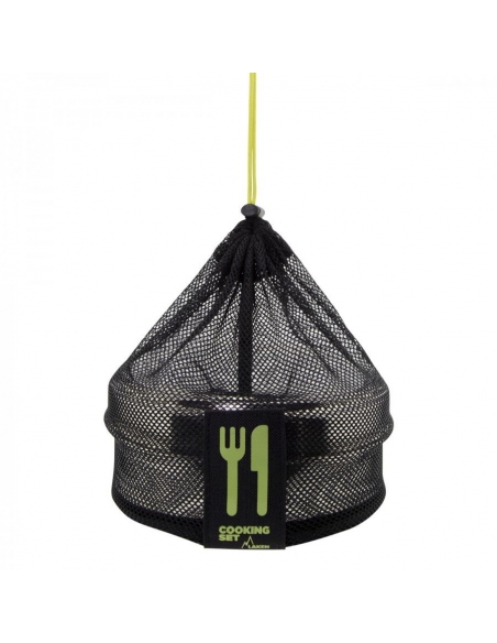 Σκεύη μαγειρέματος - Φαγητοδοχεία Laken Stainless Steel Camping Set 2 PERSONS