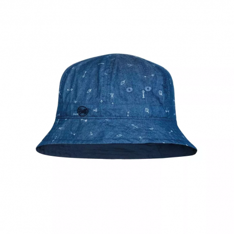Καπέλα Buff Kids Bucket Beanie Arrows Denim